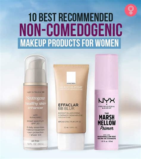 best non comedogenic makeup brands.